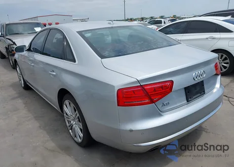 2013 Audi A8 3.0T z USA, uszkodzony, nr VIN WAUAGAFD7DN001880